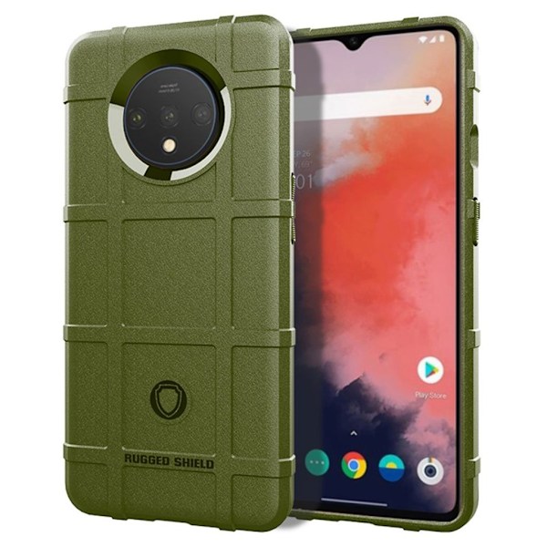 Rugged Shield OnePlus 7T skal - Grön Grön