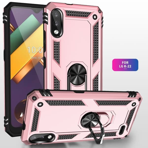 Bofink Combat LG K22 deksel - Rose Gull Pink