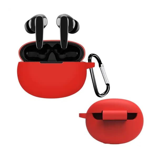 Boat Airdopes 181 silikonveske med spenne - Rød Red