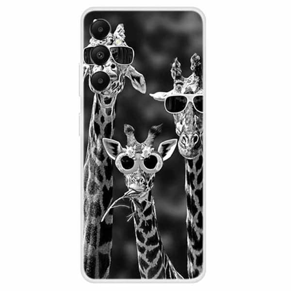 Imagine Samsung Galaxy A05s kotelot - Aurinkolasit Kirahvit Black