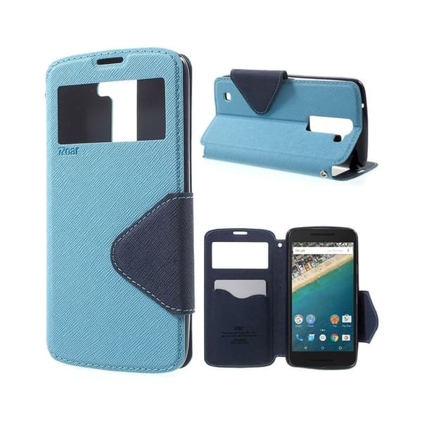 Roar Korea LG K8 etui - Baby blå Blue