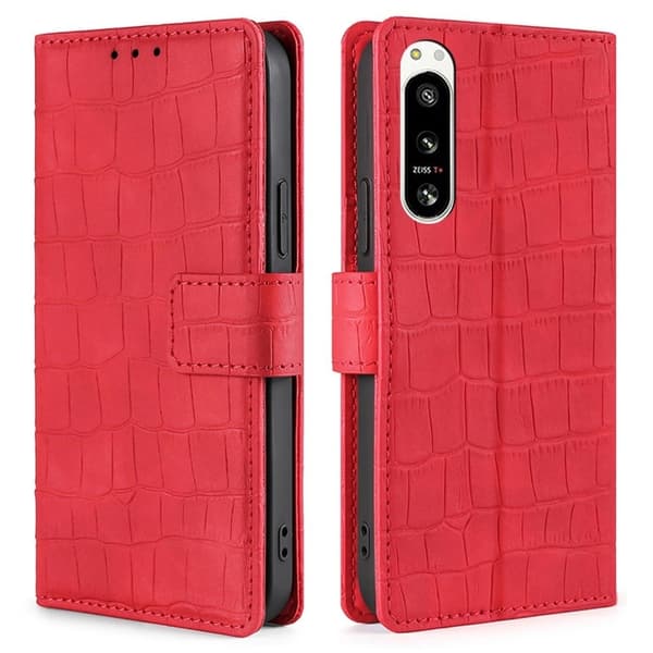 Croco Sony Xperia 5 IV skal - Röd Röd