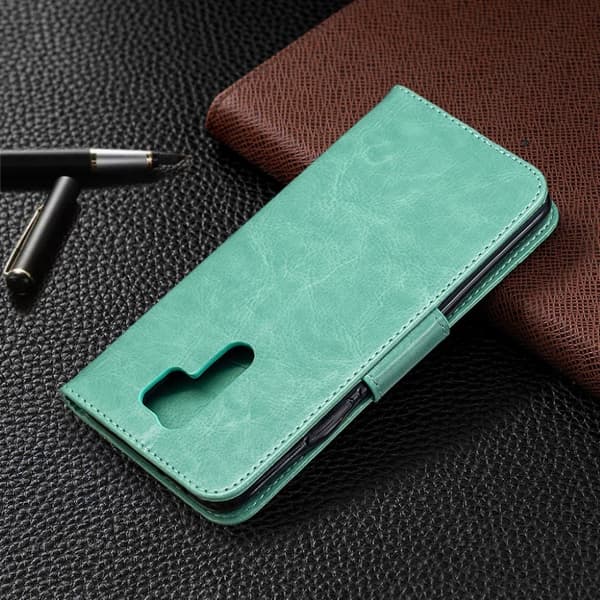 Butterfly Xiaomi Redmi 9 Flippetui - Grønn Green