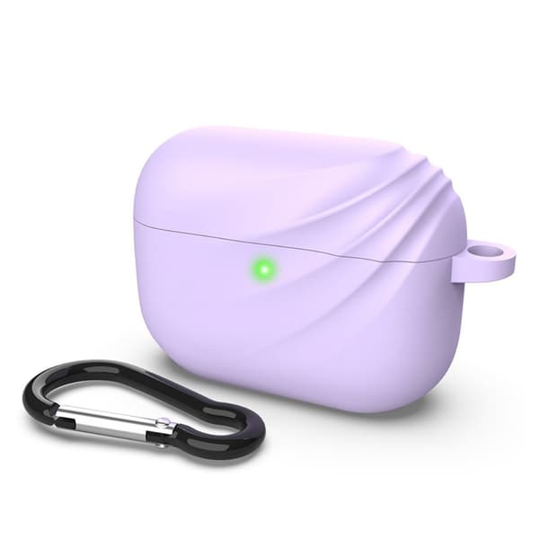 Dirose Airpods Pro Silikon Etui - Lilla Purple