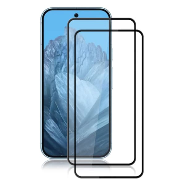 2 kpl AMORUS erittäin vahva lasinen näytönsuoja Google Pixel 9 Pro XL Transparent