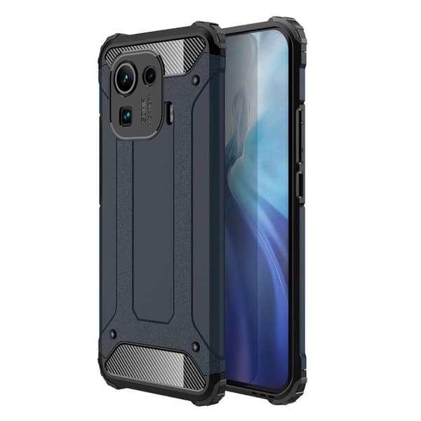 Armour Guard Etui Xiaomi Mi 11 Pro - Mørkeblå Blue