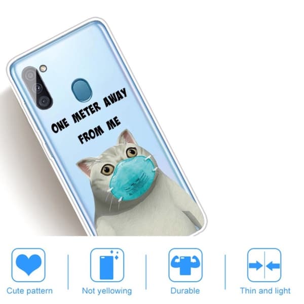 Deco Samsung Galaxy A11 Cover - En Meter Væk fra Mig Multicolor
