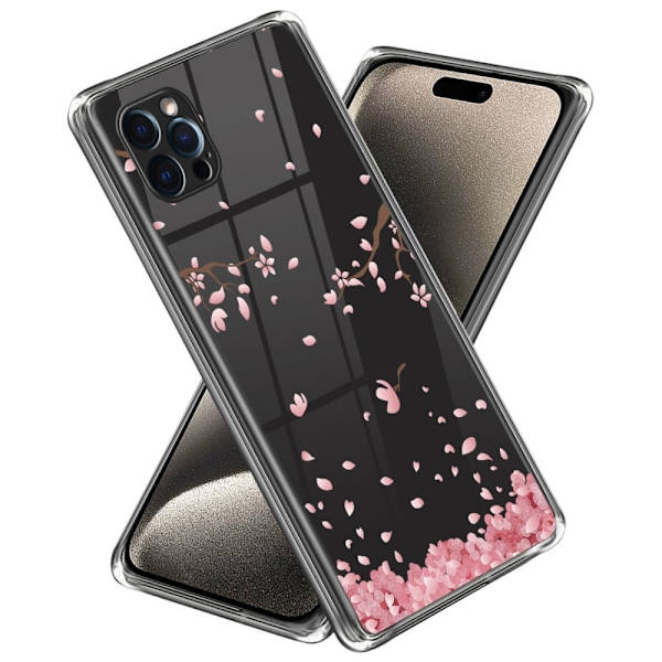 Deco iPhone 15 Pro deksel - Sakura Pink