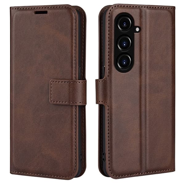 Stødsikkert hybridcover til Samsung Galaxy S23 FE - Brun Brown
