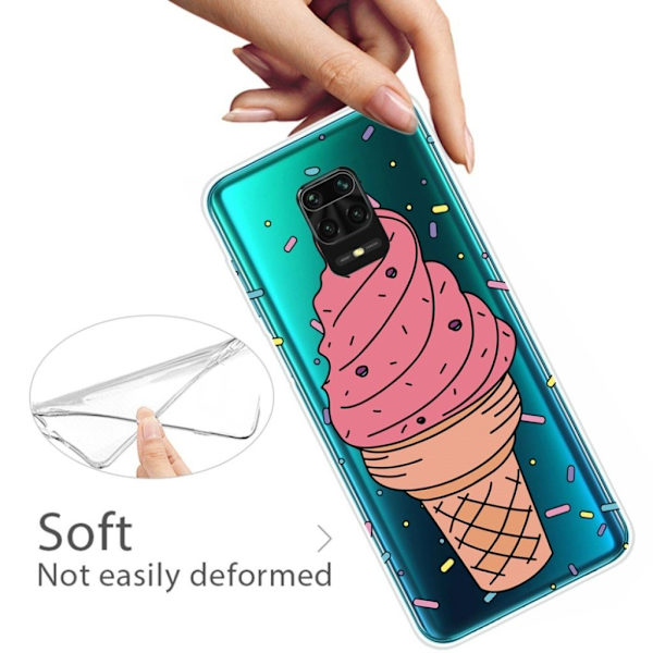 Deco Xiaomi Redmi Note 9 Pro / Note 9S / 9 Pro Max Cover - Rød is Pink