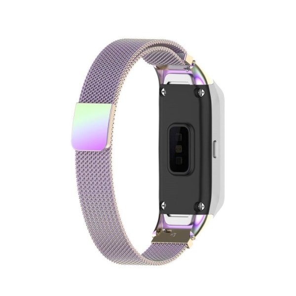 Samsung Galaxy Fit milanese rustfrit stål Urrem - Lilla Purple