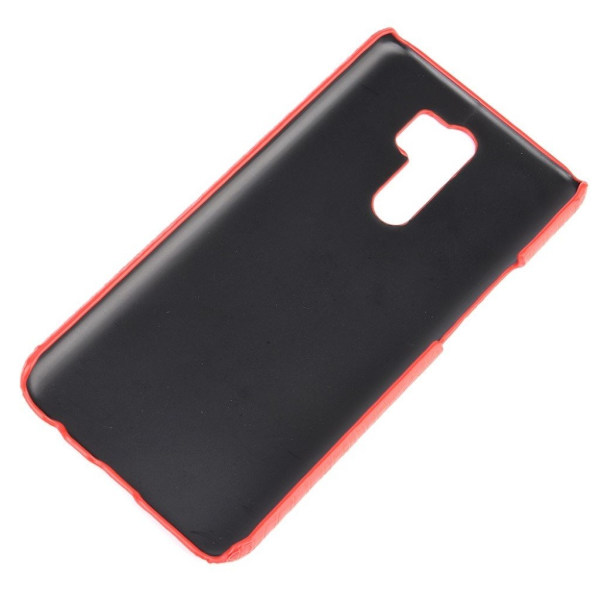 Croco case Xiaomi Redmi 9 - Rød Red
