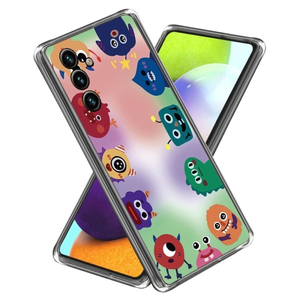 Deco Samsung Galaxy A54 Etui - Monsters Multicolor