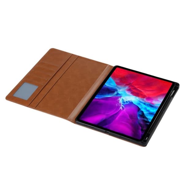 iPad Air (2020) Slitesterk Lær Flippetui - Brun Brown