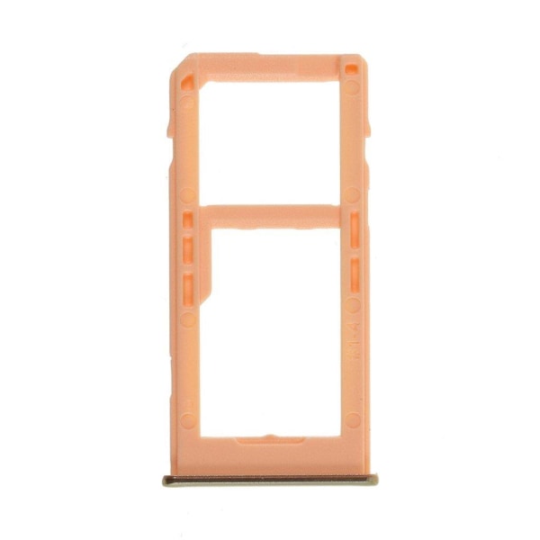 Samsung Galaxy A60 OEM micro SD-kortbakkeholder - Guld Gold