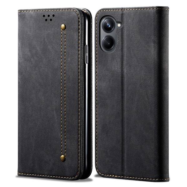 Jeans Samsung Galaxy A06 flip etui - Sort Black
