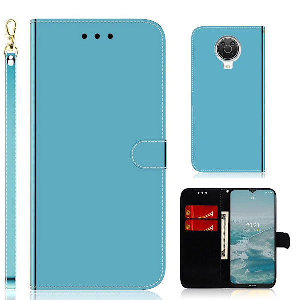 Mirror etui til Nokia G20 / Nokia G10 - Blå Blue