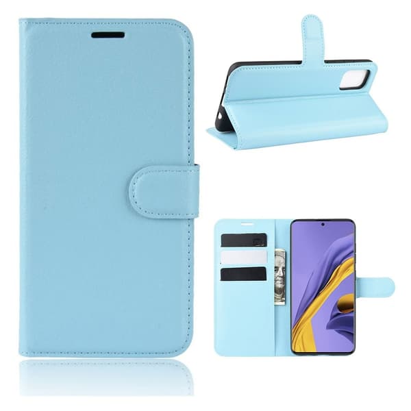 Classic Samsung Galaxy A51 fodral - Blå Blå