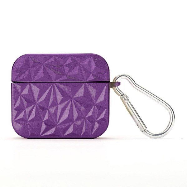 AirPods 3 diamond style case with buckle - Purple Purple