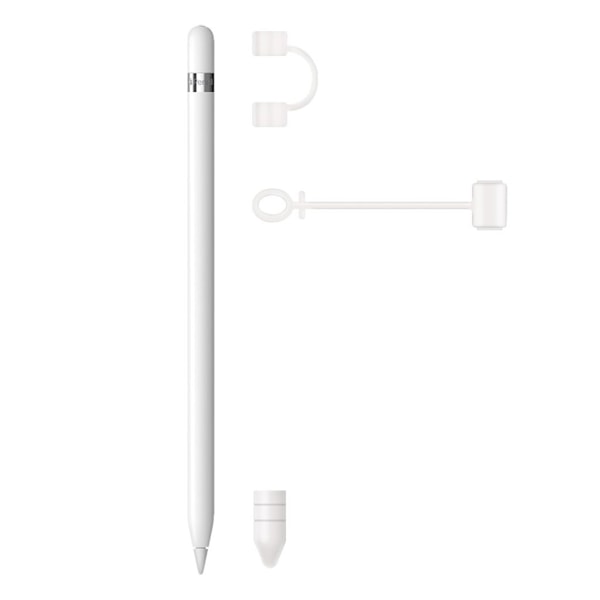 Apple Pencil silikon skal Vit
