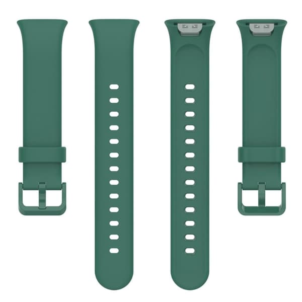Xiaomi Mi Band 7 Pro klokkerem i silikon - Mørkegrønn Green