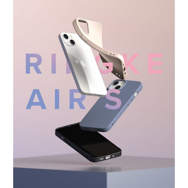 RINGKE AIR S - iPhone 13 mini - Lavendergray Silver grey