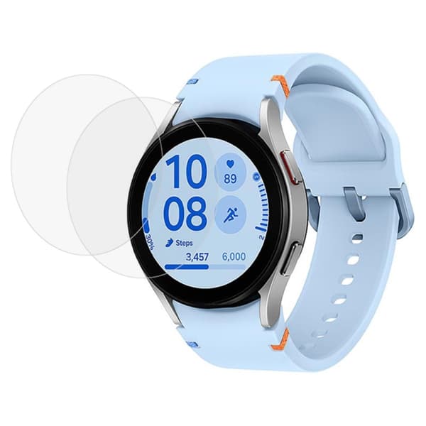 2-pack Samsung Galaxy Watch FE 40mm Flexible Watch Screen Protector Ultra Clear Transparent