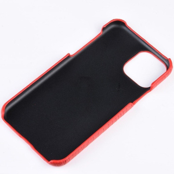 Croco iPhone 11 kuoret - Punainen Red