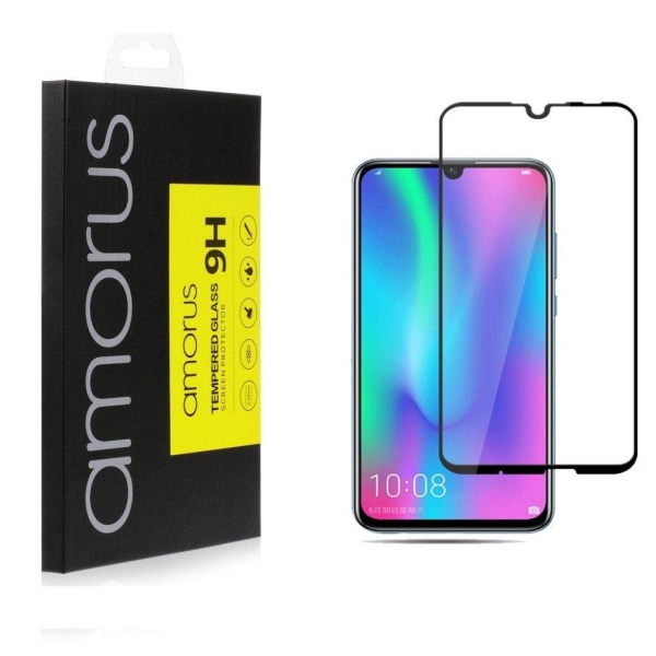 AMORUS Huawei P Smart 2019 temererat glass skärmskydd Transparent