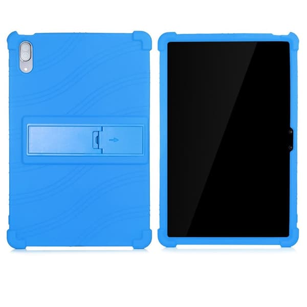 Lenovo Tab P11 Pro silikonfodral med utdragbar kickstand - Blå Blå