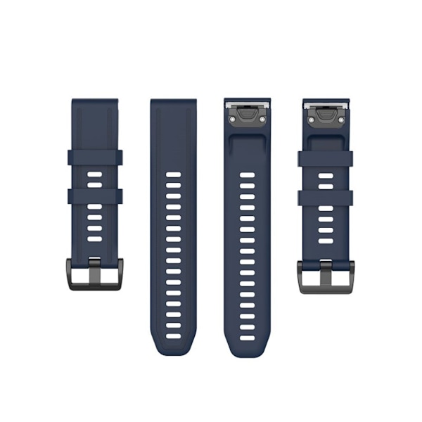 Garmin Fenix 6S holdbar Urrem - Mørkeblå Blue