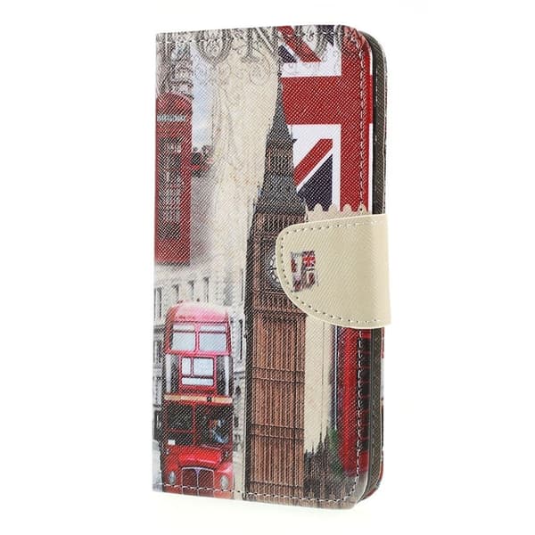 Wonderland Samsung Galaxy A50 flip veske - Big Ben Multicolor