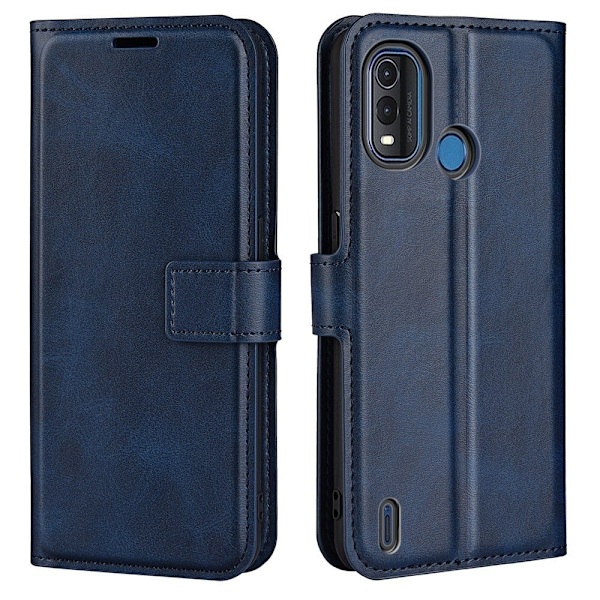 Lompakko Nahkakotelo For Nokia G11 Plus - Sininen Blue