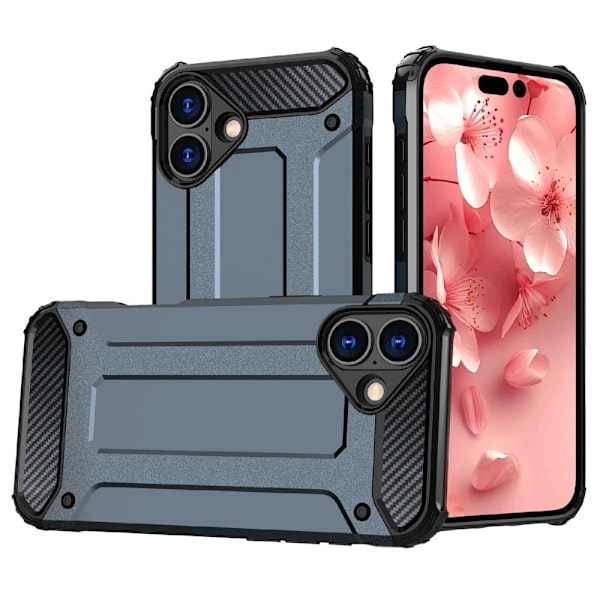 Armour Guard iPhone 16 Plus deksel - Marineblå Blue