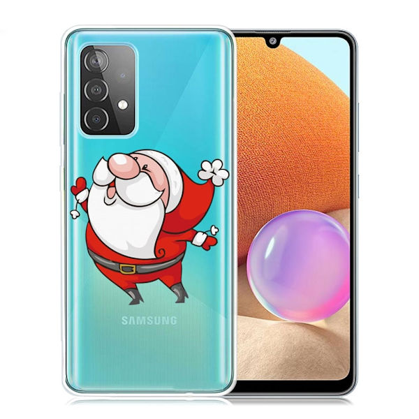 Juleetui til Samsung Galaxy A32 - Glad Julemand Multicolor