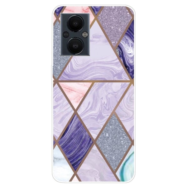 Marble OnePlus Nord N20 5G Suojakotelo - Triangles And Diamond M Multicolor
