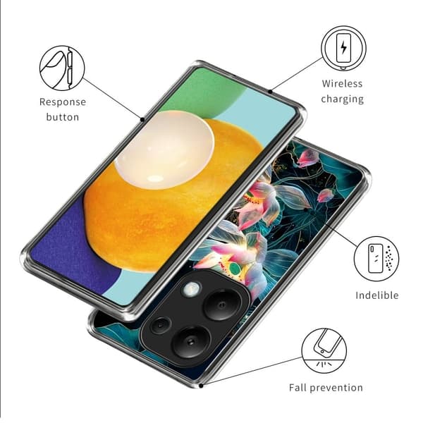 Vibe Xiaomi Redmi Note 13 Pro 4G / Xiaomi Poco M6 Pro cover - Style E Blue