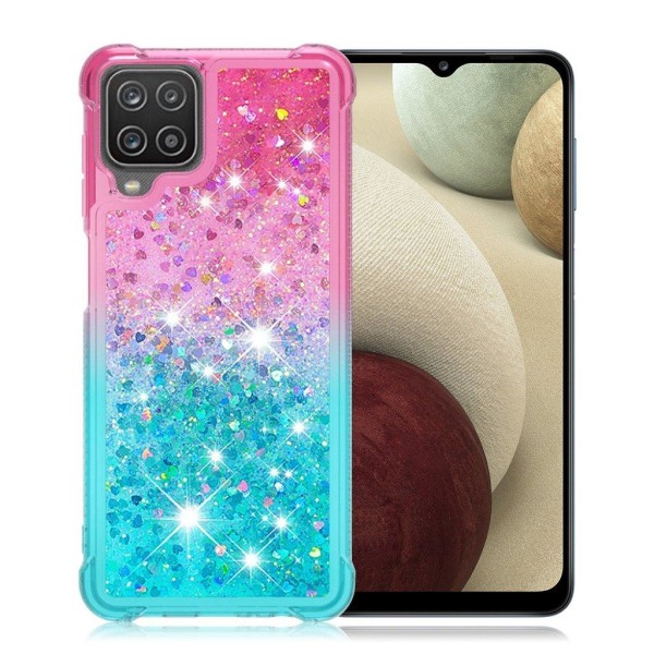 Princess Samsung Galaxy A12 5G cover - Lyserød / Babyblå Pink