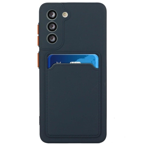 Samsung Galaxy S23 skal med korthållare - Blå Blå
