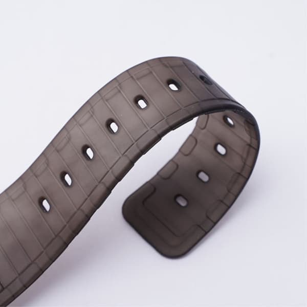 Apple Watch 42mm - 44mm transparent TPU watch strap - White Vit