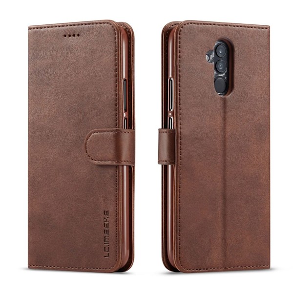 LC.Imeeke läder Huawei Mate 20 Lite fodral - Brun Brun