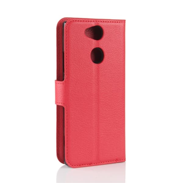 Classic Sony Xperia XA2 flip kuoret - Punainen Red