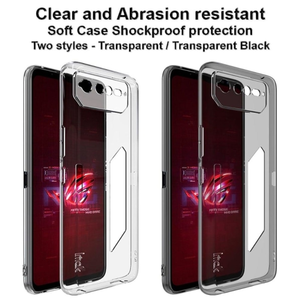 Imak UX-5 Cover for ASUS ROG Phone 6 - Transparent Black Black