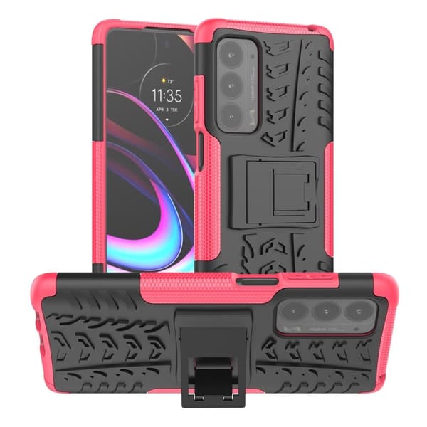 Offroad Etui Motorola Edge (2021) - Rose Pink