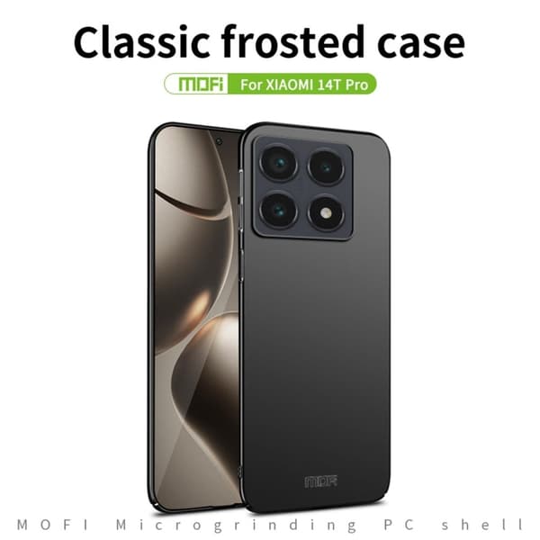 MOFI Xiaomi 14T Pro slim shield kotelot - Punainen Red
