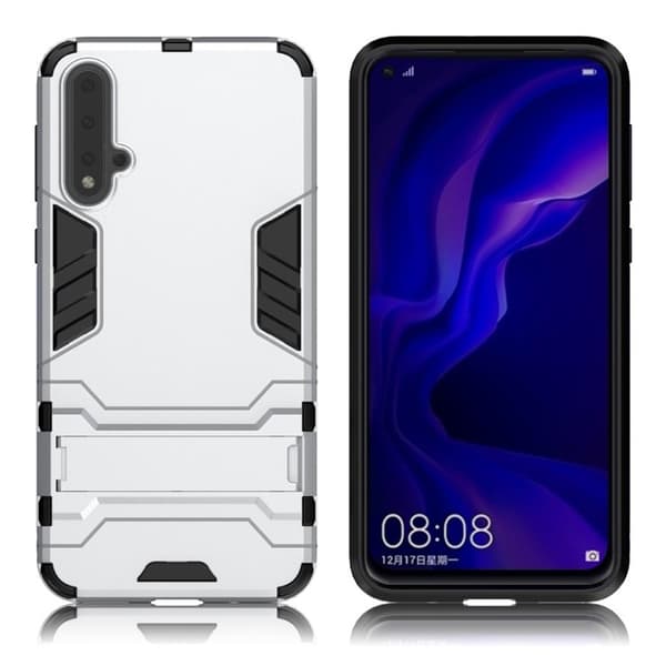 Cool Guard Huawei Nova 5 deksel - Sølv Silver grey