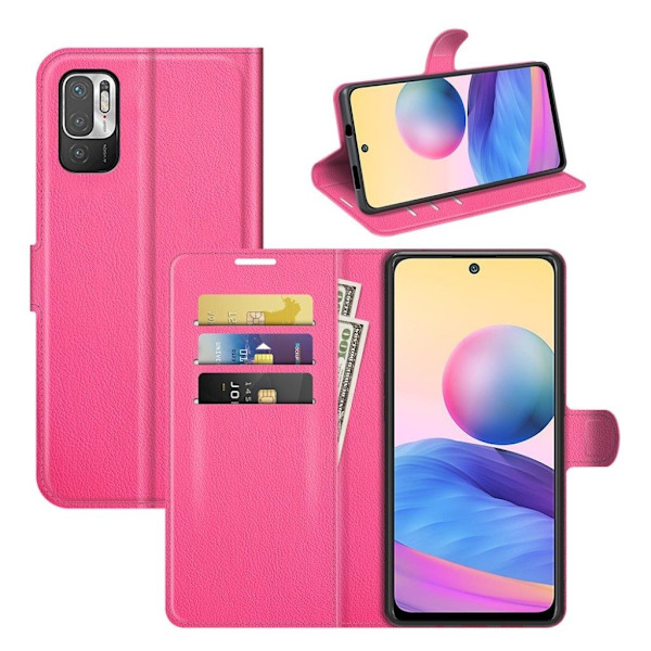 Classic Xiaomi Redmi Note 10 5G Flippetui - Rose Pink