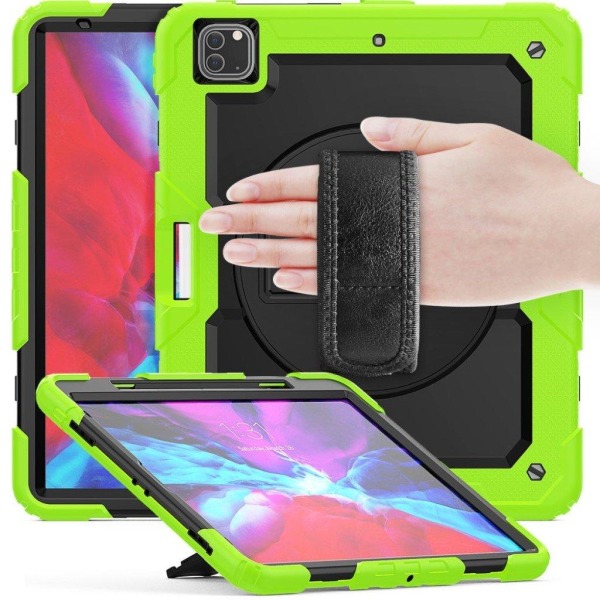 iPad Pro 12.9 inch (2020) / (2018) 360 swivel combo case - Yello Green