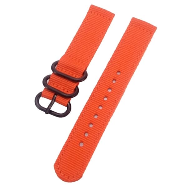 18 mm universal nylonrem - Oransje Orange