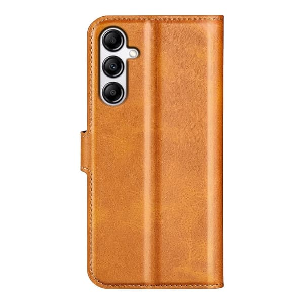Lompakko Nahkakotelo For Samsung Galaxy A34 5G - Keltainen Yellow